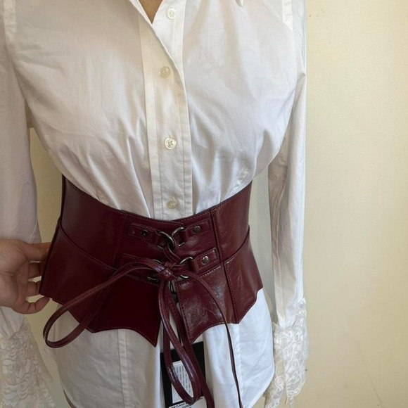 Killstar Wetland Bat Peplum Corset Belt - Picture 2 of 2